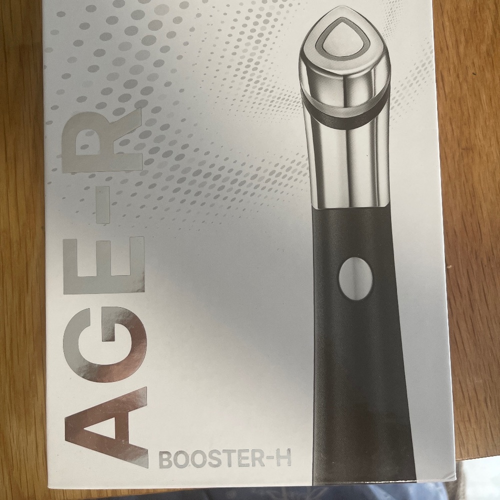 AGE-R Booster-H Skincare Tool - Black